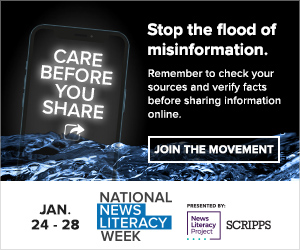 The News Literacy Project on X: Stop. Always stop and double-check before  sharing information, because it could be #Misinformation that can spread  quickly.  / X